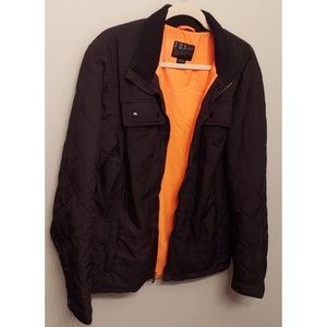 Fox Heritage Forged Black Jacket with Orange Interior Size L